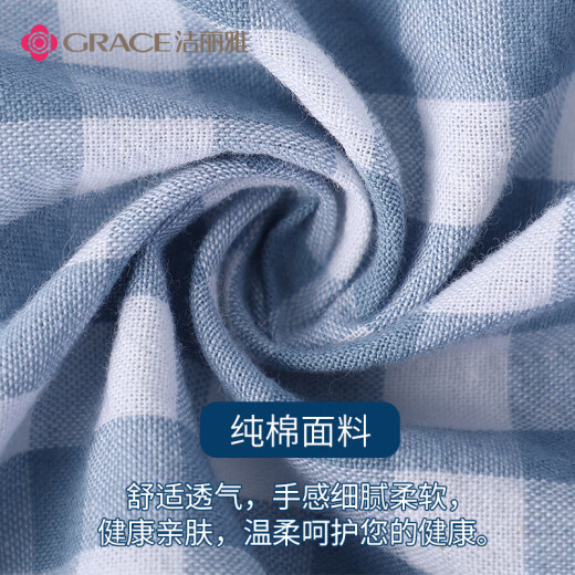 Grace 100% cotton memory pillow pillow core slow rebound space memory foam cervical spine sleep pillow 50*30cm single pack