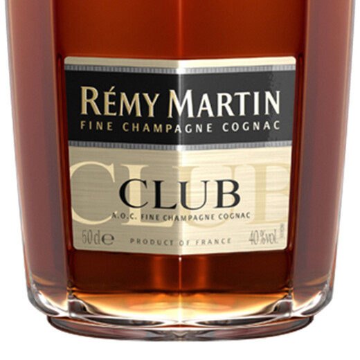 人头马（Remy Martin）洋酒 CLUB优质香槟区干邑白兰地 500ml