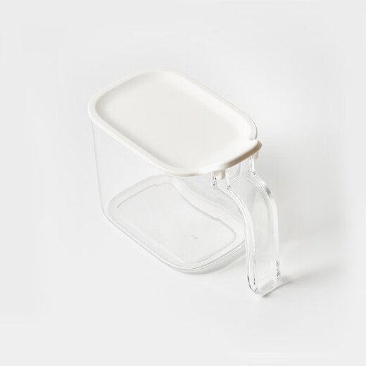 MUJI with spoon, spice box, salt shaker, kitchen supplies, spice shaker, spice shaker, spice box MCD9CC4S 410mL/length 72*width 135*height 95mm