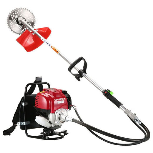 Wuyang Honda's new Honda gx99 lawn mower, high-power brush cutter, weeding, weeding, rice harvesting, land reclamation, and loose soil mountain machine. Four-stroke GX90 backpack standard configuration + gift bag