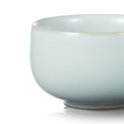 Yaci Ru Kiln Tea Set Travel Set Teapot Teacup Ceramic One Pot Two Cups Three-piece Set Ru Ci Yin Nian Set