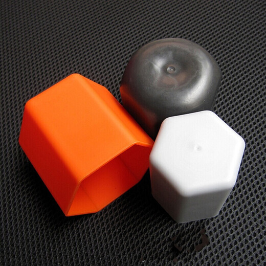 Shantou Lincun nut protective cap screw cap cover plastic round head decorative cover hexagonal protective sleeve bolt cover M12*19100 only package
