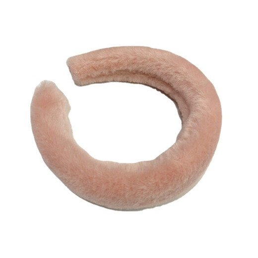 Han Penesi's autumn and winter hair hoop thickens and heightens the top of the head, versatile headband, washes face, presses hairpins, light khaki