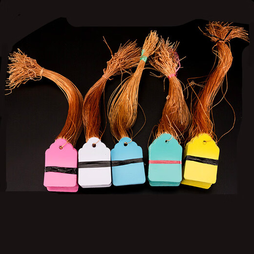 100 sheets of PVC color plastic plant tags for flower gardening potted plants, small seedling tags, succulent tags, 7x5cm blue, 100 sheets in a bundle