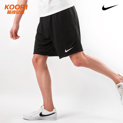 Nike (NIKE) Cool Football Nike Shorts Men's Sports Pants Running Basketball Football Breathable and Thin Fitness Training Pants BV6856-010 (Thin and light without pockets) L