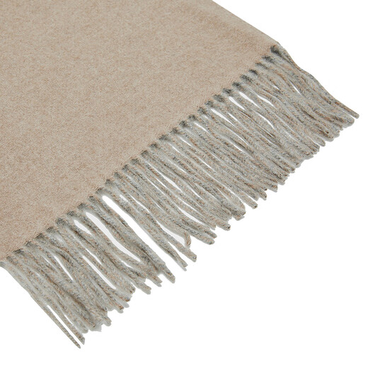 YOUNGOR Scarf Men's Scarf Full Cashmere Winter Warm Casual Scarf Solid Color Oriental Simple Luxury Style 2025 Shopping Mall Same Style Camel YWWJ715303XQQ One Size