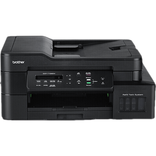 兄弟（brother） DCP-T725DW/T536DW/T835DW/735DW彩色喷墨打印机复印一体机无线双面打印无线远程打印 DCP-T725DW 套餐一