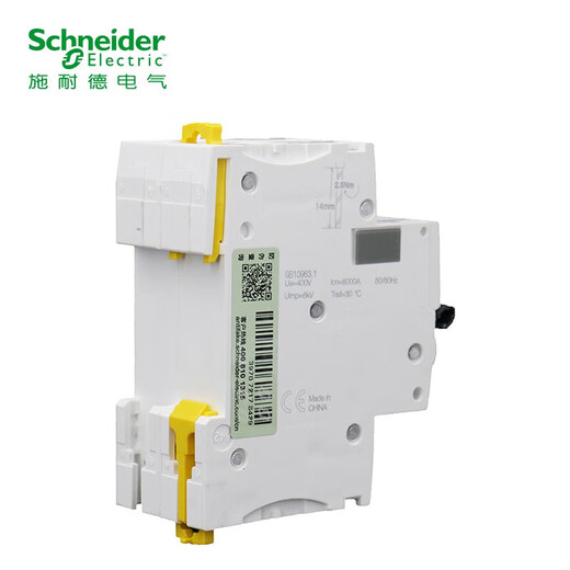 Schneider air switch A9 series IC65N small circuit breaker 2P double in and double out C type 16A air open main switch A9F18216