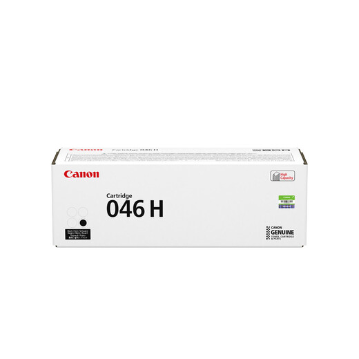 佳能（Canon）CRG046原装硒鼓046粉盒MF735cx 732cdw LBP654cx 653cdw打印机墨盒 CRG-046H 黑色大容量（约6300页） 官方标配
