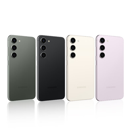 Samsung SAMSUNG Galaxy S23 Super Vision Night Shot Sustainable Design Super Bright Full Vision Eye Protection Screen 8GB+128GB Yuanyuan Black 5G Mobile Phone