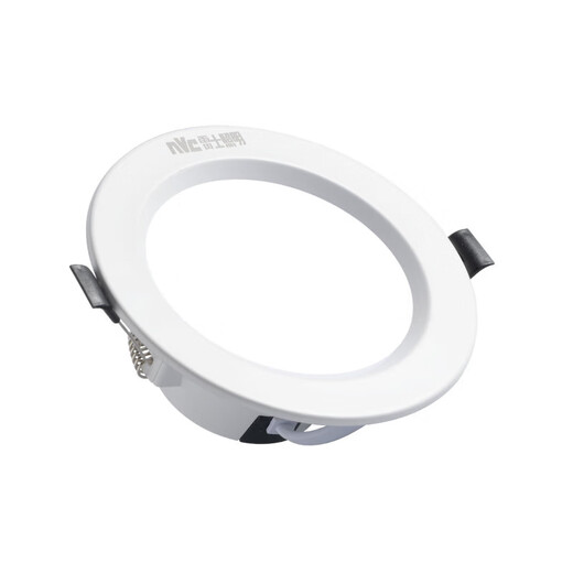 NVC lighting LED recessed downlight opening 7.59 12.515cm6w10w12w18w2.5 inches 4 inches 6 inches white edge 12 watt white light opening 11-13CM