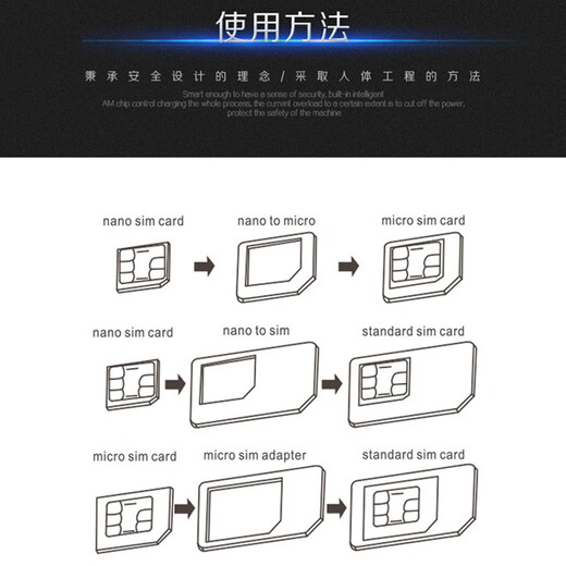 连拓 卡槽卡针五件套 手机卡托还原sim卡套Micro/Nano转化卡槽取卡针苹果华为小米通用 2套装
