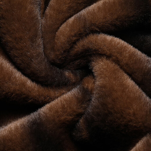 Chenille Velvet Jacket Dad's Winter Middle-aged and Elderly Cotton Clothes Men's Thickened Grandpa Jacket for the Elderly Black R Label Lapel Velvet Thickening 175 Recommended 95-115 Jin Jin equals 0.5 kg