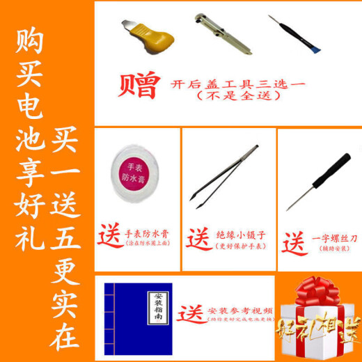 瑞纳达适用于GEYA格雅手表电池6180G 6182L 6183G 6187G 6191G进口电池 未列出的型号请询问客服备注