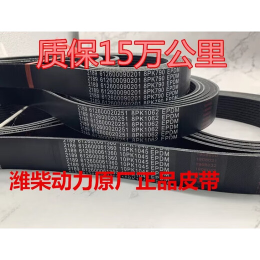 Adaptiert an Weichai WP10 Originalgürtel 8PK790 795 106 ... Weichai Original Belt 10pk1600