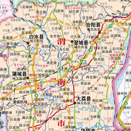 Shaanxi map 2025 Shaanxi Provincial Government Transportation Terrain 1068*749 mm