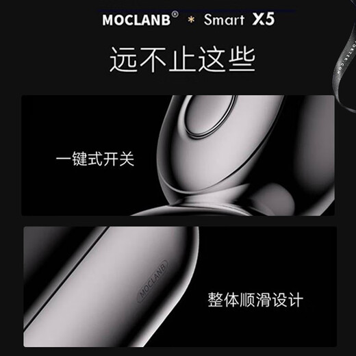 Merckland Moclanb Merckland 520/Chinesischer Valentinstag Geburtstagsgeschenk Deutsch Elektroverhnerin für Männer, um den Freund Ehemann High-End Practical Mini tragbarer Rasierer Silber Geschenkbox zu geben [Hinweis Geschenkbox Seriennummer]