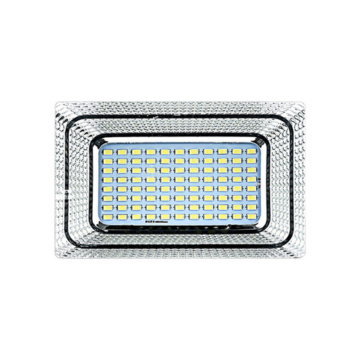 Hanzhuo Jingyun LED portable projector light super bright emergency light charging mobile light 196 bead 7 lithium battery + electric display incandescent lamp