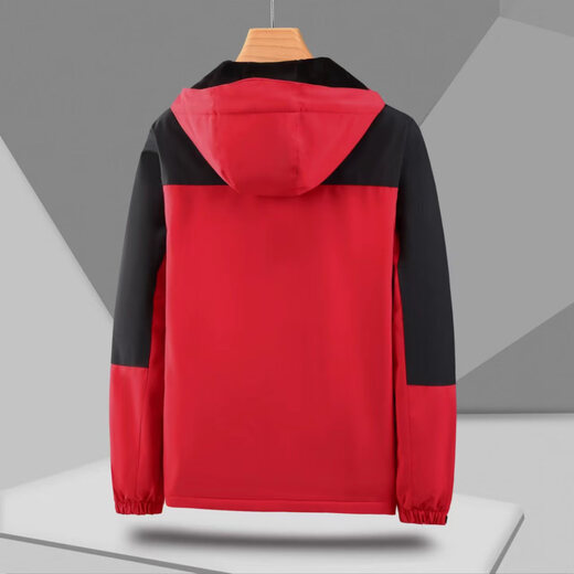 冲锋衣定制工作服印logo男女秋冬户外登山团体三合一加绒加厚外套 9901大牌同款一体加绒冲锋衣 XL