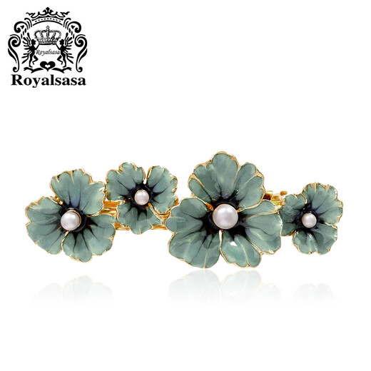 Royal sasa royal salsa hair accessories flower hairpin hair clip fashion ponytail clip spring clip horizontal clip headdress top clip jewelry
