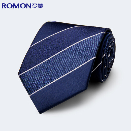 Romon tie 8cm hand-made striped fine lines men's business formal wear job interview wedding bow tie gift box