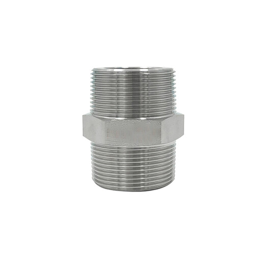 304/316L stainless steel hexagonal wire NPT resistant to 210KG high pressure pipe fittings 3000LB double-ended external wire internal joint 304DN20=6 points=3/4
