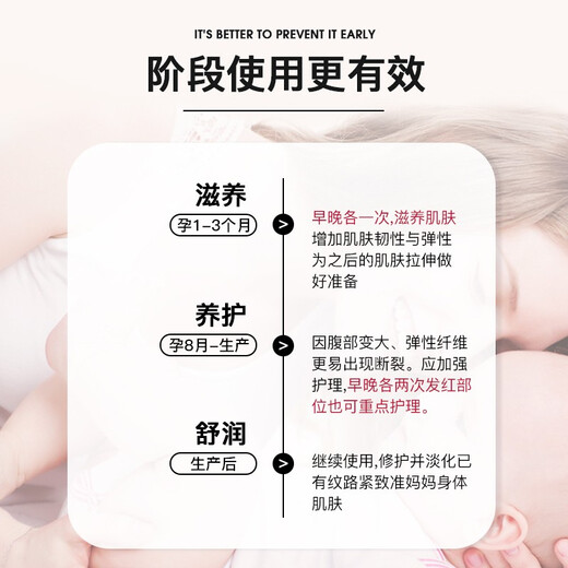 CLARINS Pregnant Women Three-piece Body Cream Oil Care Pregnant Mother Specially Imported from France