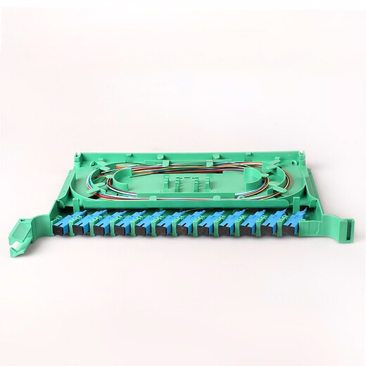 Pulian Guangxun ODF fiber distribution frame 72 core 96 core 144 core optical cable unit body subframe FCSCLC fiber fusion integrated frame chassis chassis rack type 4U rack type 72 core SC full match (off white) Telecom grade single mode 9/125um