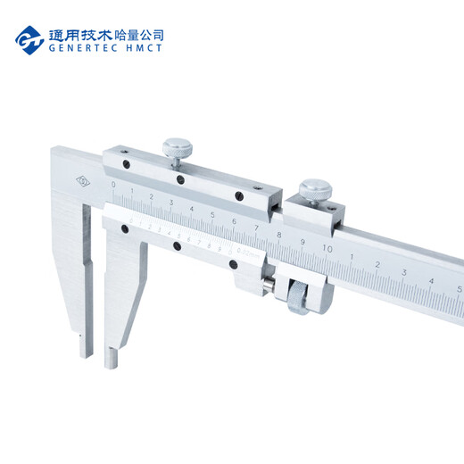 Haliang continuous vernier caliper wear-resistant chrome-plated high carbon steel 0-600_0.02mm one-way claw