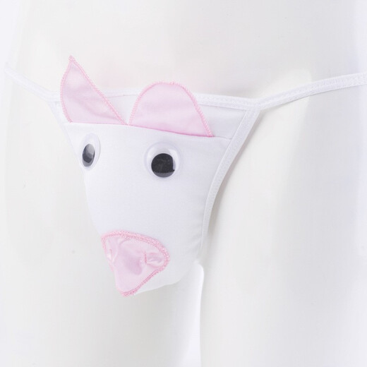 Cartoon Sexy Fun Underwear Men's T-Pants Cosplay Passionate No-Take-Off Thongs Flying Pig Underwear