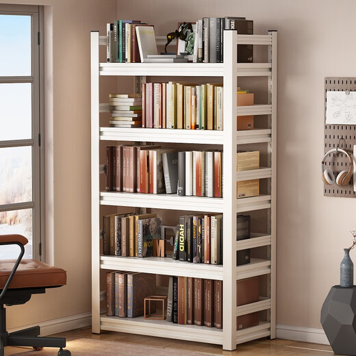 Anerya steel bookshelf storage rack floor 160cm multi-layer simple bookcase display rack storage rack 5-layer 60cm