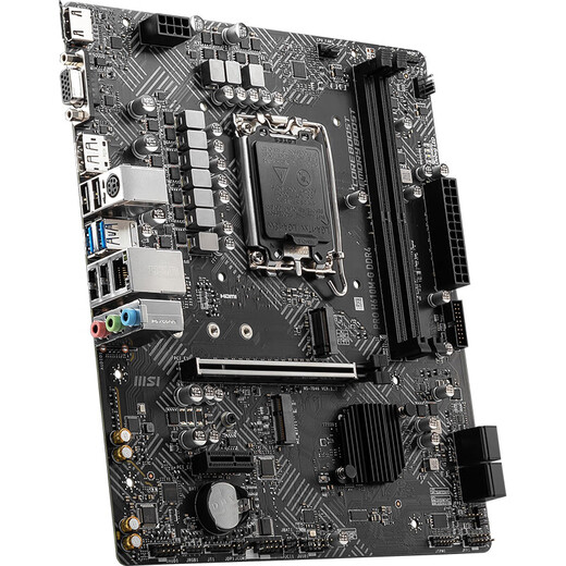 微星MSI B660M B760M Z790 B660迫击炮Mortar爆破弹WiFi Z690刀锋钛台式电脑主板电竞游戏主板 微星H610M-G D4 2个5V3针ARGB