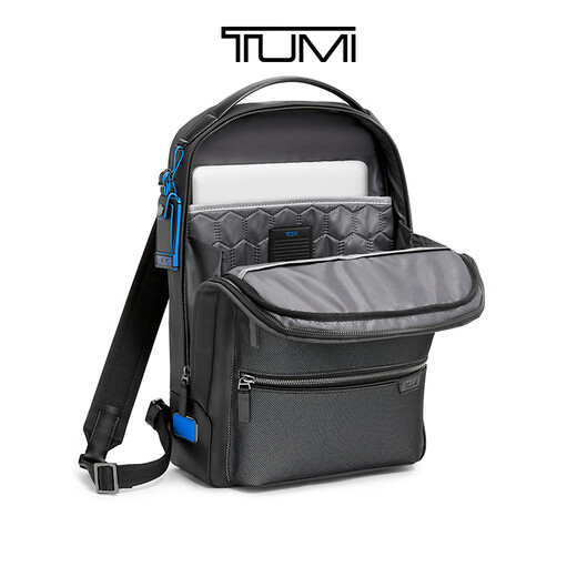 TUMI/Tuming Harrison Men's Reflective Bag Business Backpack Computer Bag Reflective Gray/06602011RFL