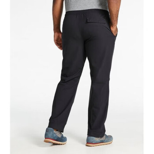 L.L.Bean men's sports pants trousers casual straight pants comfortable work pants outdoor wear-resistant simple TA515264 Carbon Navy dark blue L suitable for waist 2 feet 7-2 feet 9