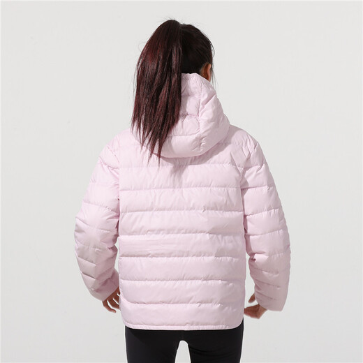 Nike (Nike) Down Jacket Women's Winter New Sports y Casual Wear Waching Chaqueta de algodón a prueba de viento DH4074-010 DH4074-695 PINK L