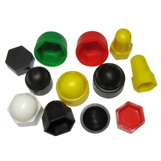 Shantou Lincun nut protective cap screw cap cover plastic round head decorative cover hexagonal protective sleeve bolt cover M12*19100 only package