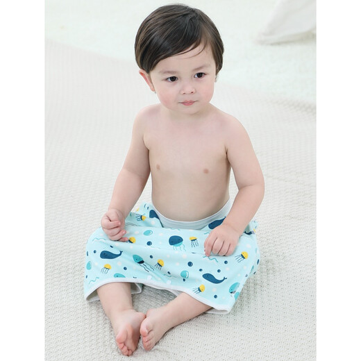 Babywindelrock, Windelbett-Benetzungswerkzeug für Säuglinge und Kinder und leckdichte wasserdichte Waschbecken, Wickelbeutel, Windelbeutel, Hosenhosen mit hoher Taille, Hose-Rainbow Horse M (0-4 Jahre)
