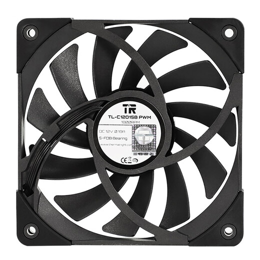 LIMIN THERMALRIGHT TL-C12015 Féline de refroidissement du boîtier mince 12cm Ventilateur 15 mm 4pin PWM 1500 Speed ​​S-FDB V2 Roulement C12015B