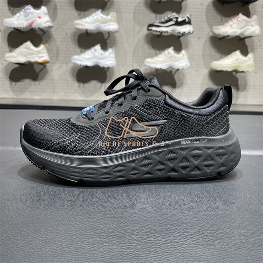 斯凯奇（Skechers）斯凯奇女鞋新款缓震轻便舒适透气休闲运动鞋跑步鞋1291 129121-BBK 全黑色 35 220mm