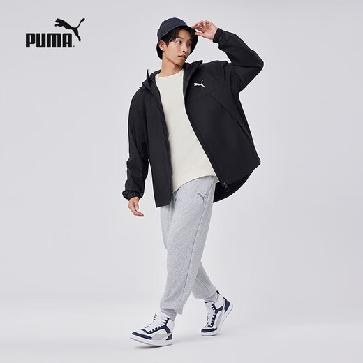 PUMA mesh breathable mountain style outdoor functional wind woven jacket jacket men and women loose top 685839