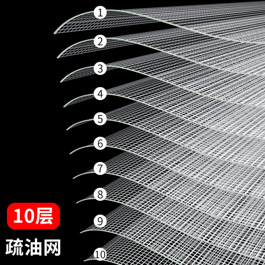 Meliya kitchen rags, household dishwashing towels, degreasing cotton soft gauze mesh dishcloths that absorb water and shed lint easily, 10-layer mesh 4-piece pack, antibacterial extra thick type