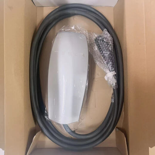 Tesla original Tesla charging pile 220v380v universal 21kw fast charging Tesla second generation home charging pile 95 new 9 new Tesla second generation charging pile (3m gun line)