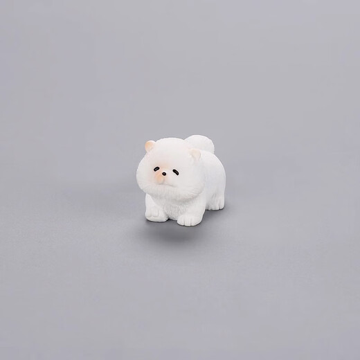 Gelun Cute Animal Park Mini Ornament Rabbit Kitten Dogs Dogs Micro Landscape Computer Monitor Decoration Children's Dolls Cats 10 Small + Table