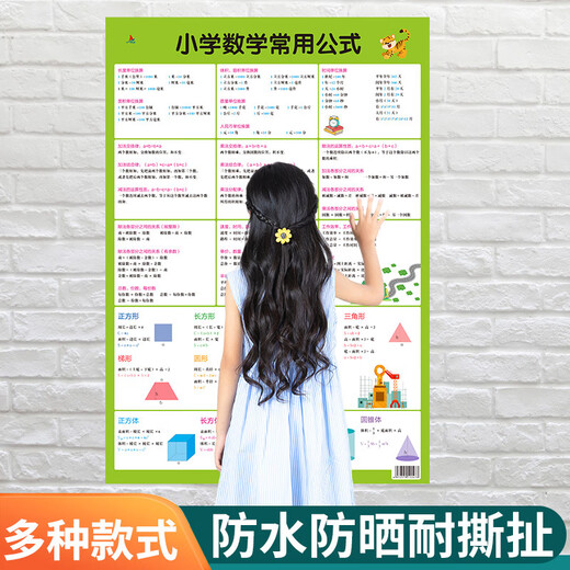 Zijiafu Kindergarten des élèves de la maternelle de la maternelle de la maternelle de la maternelle Tableau de multiplication Multiplication Pratique arithmétique orale dans les dix ajout et formule de soustraction Tableau 999 Affiche (image de pinyin chinois)