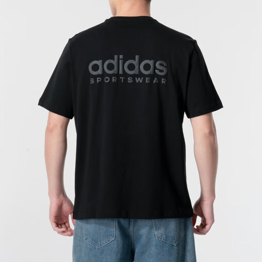 阿迪达斯 （adidas）男装2025年M ALL SZN G T运动健身训练休闲短袖T恤 IR5266 XS