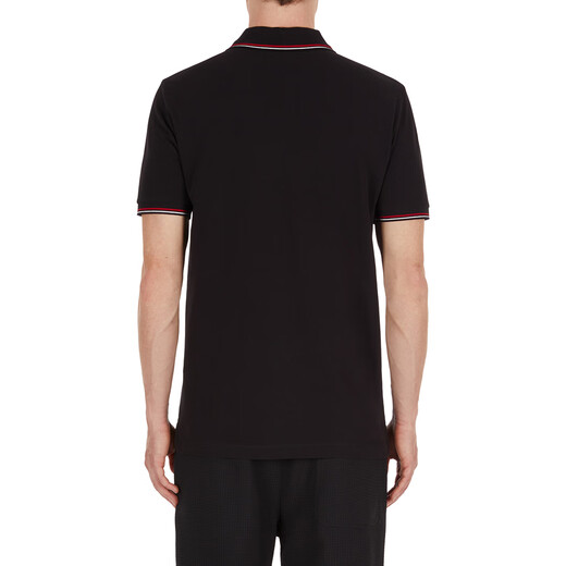 ARMANI/阿玛尼 EA 鹰标男士修身弹力短袖polo衫 8N1FB4 1JPTZ 深棕色 U6195 M