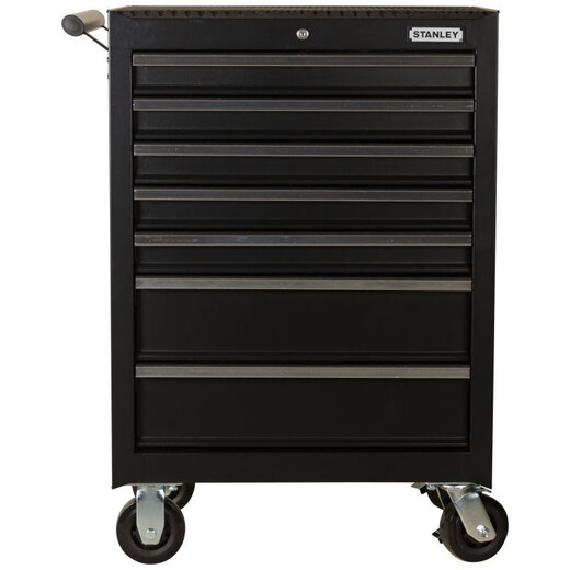 Stanley (STANLEY) drawer-type tool cart tool cabinet mobile storage cabinet auto repair workshop storage cart 7-drawer tool cart with lock 93-547-23
