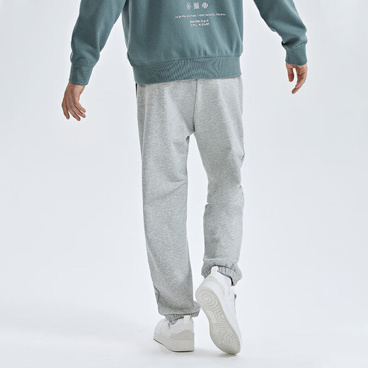 Kappa sweatpants men's black knitted trousers loose casual pants soft and breathable foot cuffed sweatpants K0C52AK07