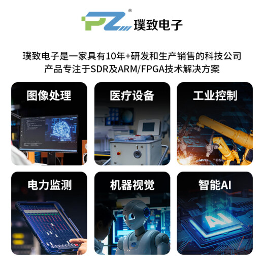 璞致FPGA开发板xilinxZYNQ7035FH 7045  FMC HPC PCIE  7100 只要开发板 PZ7100-FH-KFB-专