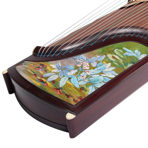 
Dunhuang brand Dunhuang Guzheng LM698PQ joint model Chunhua Qiushi specially selected broadleaf yellow sandalwood professional playing collection model LM698PQ joint model (Zhulian Bihe)